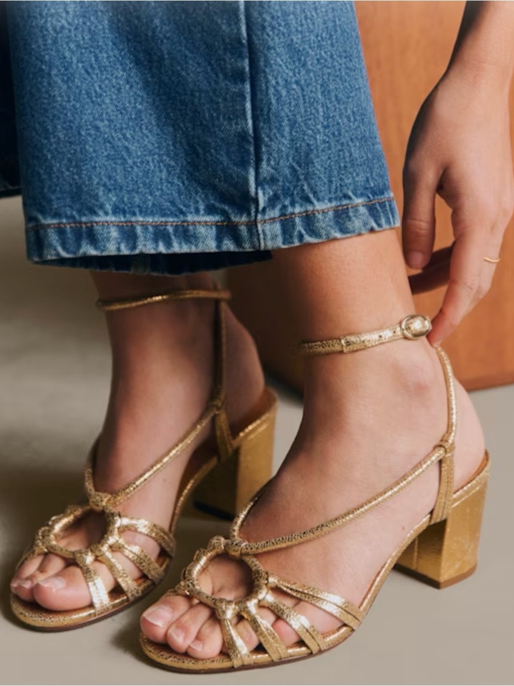 Sezane Gloria Heels, size 39